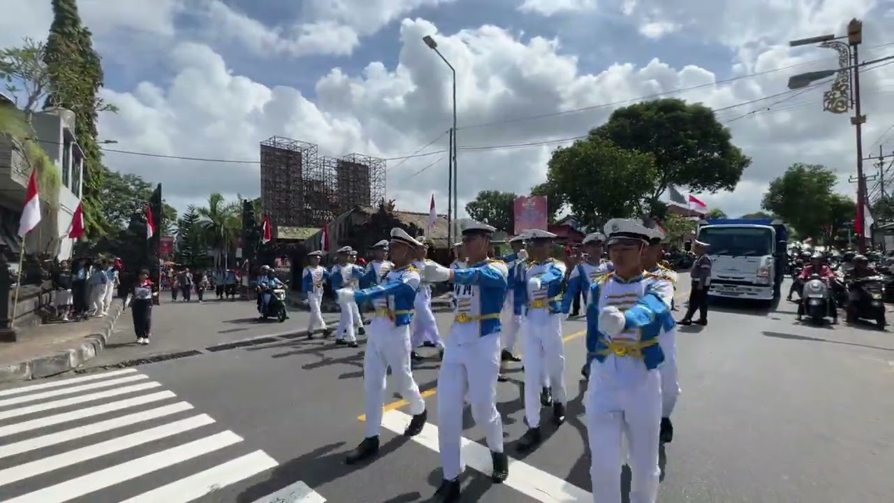 Lomba Gerak Jalan tingkat SMP se-Kabupaten Karangasem tahun 2024❗ Angsa Timur // SMPN 1 Amlapura