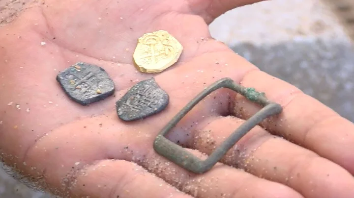 Treasure hunters search for artifacts after Hurric...