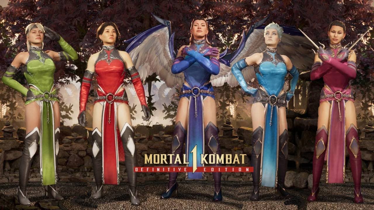 All Gala Skins in MK1 Trailer 🔥🎮 #mk1 #mortalkombat #gala #mk1mods
