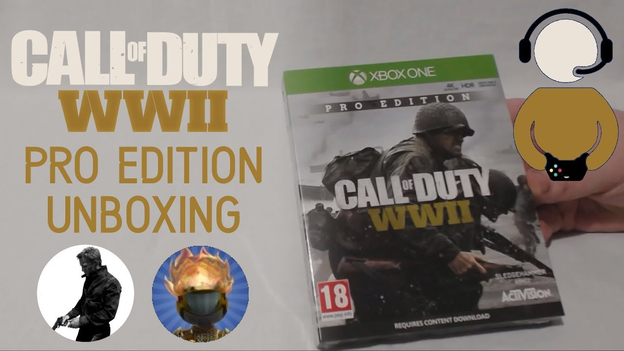 Call of Duty WWII Pro Edition Steelbook for Xbox One