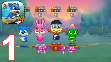 Fun Run 4 Gameplay Walkthrough part 1 (iOS Android)