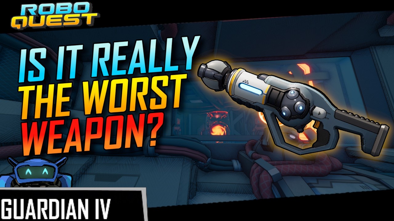 Это, по слухам, худшее оружие в игре! (Roboquest)