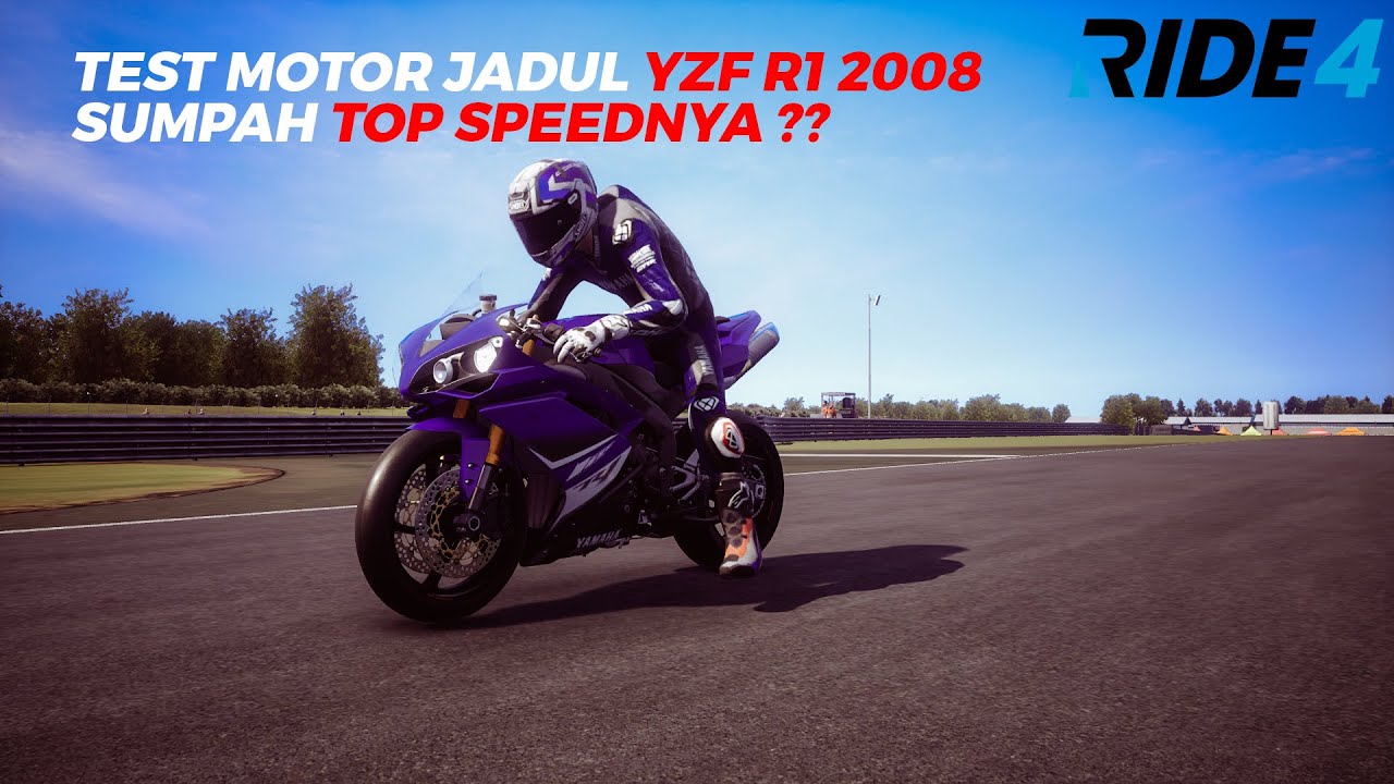 NYOBAIN MOTOR YZF R1 | RIDE 4 GAMEPLAY - YouTube