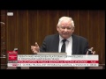 J. Kaczyński do G. Schetyny: pan być może wierzy w to, co pan mówi