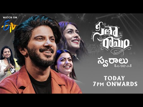  Sita Ramam Swaralu | Watch On ETV Telugu Today At 7 PM | Dulquer | Mrunal | Rashmika | Hanu
