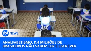 Analfabetismo: 11,4 milhões de brasileiros não sabem ler e escrever