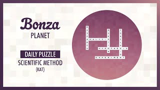 Bonza Planet | Daily Puzzle | Scientific Method | Kat screenshot 4