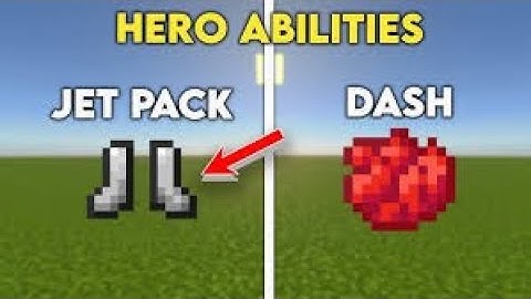 How to make JETPACK in Minecraft Bedrock with Commands! *No Addons*
