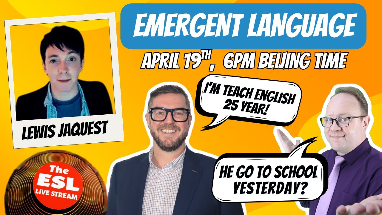Emergent Language in ESL: Real Mistakes, Real Teaching! - YouTube