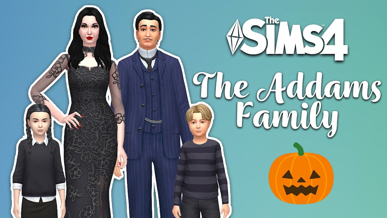 Addams family sims 4
