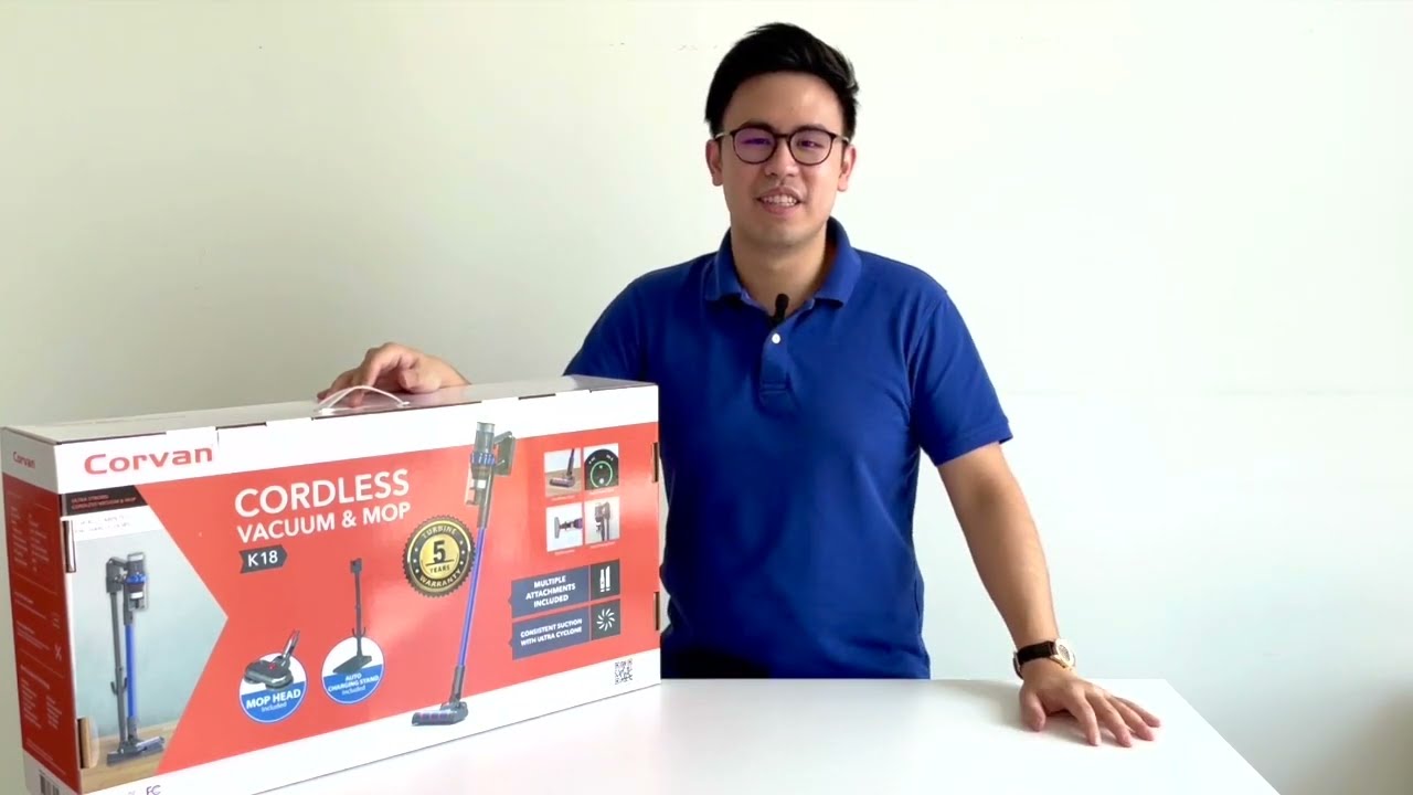 Vacuum corvan cordless Full Review