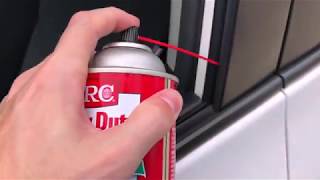 Silicone Grease on noisy/slow car windows