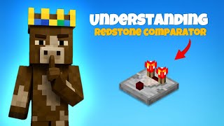 How Redstone Comparator works in Minecraft explained in hindi