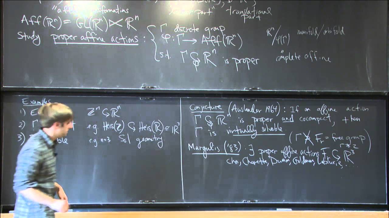 Proper affine actions of right angled Coxeter groups - Jeffery Danciger