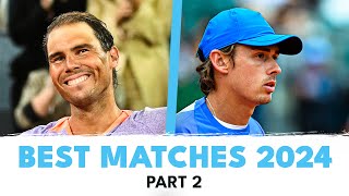 Best ATP Tennis Matches Of 2024 | Part 2