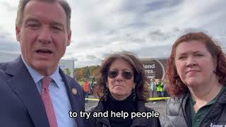 Celebrity Congressman Tom Suozzi with Long Island Cares and Island Harvest! No one should go hungry! Profile