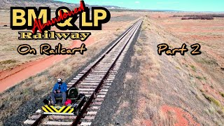BLACK MESA & LAKE POWELL - abandoned Rails - Riding on Railcart - PART 2