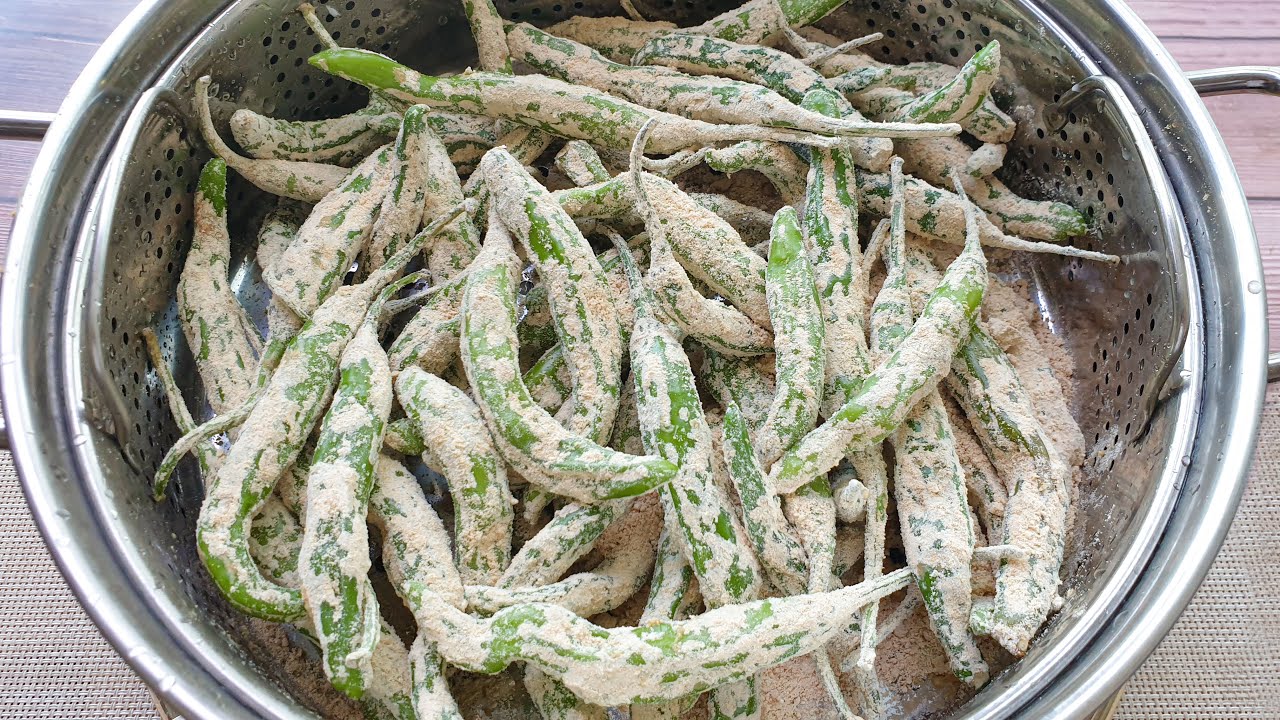 꽈리고추찜 무침