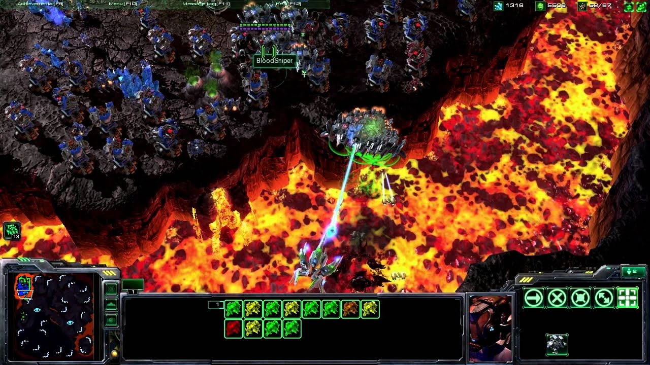 Starcraft 2: Defending yourself