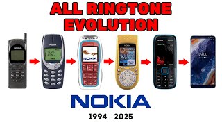 NOKIA ALL TUNE EVOLUTION (1994-2025) - ⚠️WARNING⚠️ THIS WILL TRIGGER YOUR CHILDHOOD 📞💥