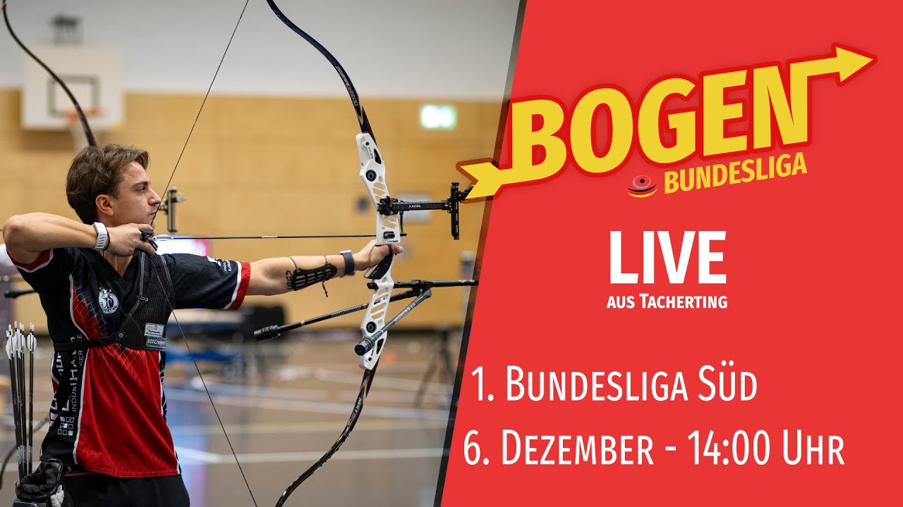 Bogenschießen LIVE | 1. Bundesliga Süd | 2. Wettkampf 2025/26