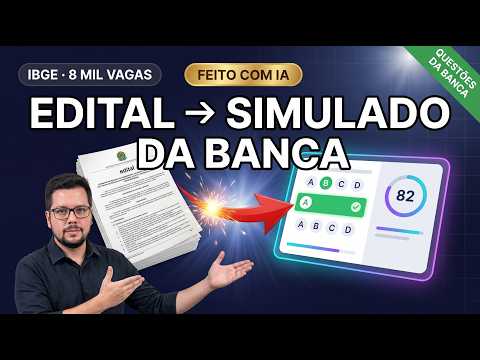 Vídeo: Edital vira Simulado da Banca