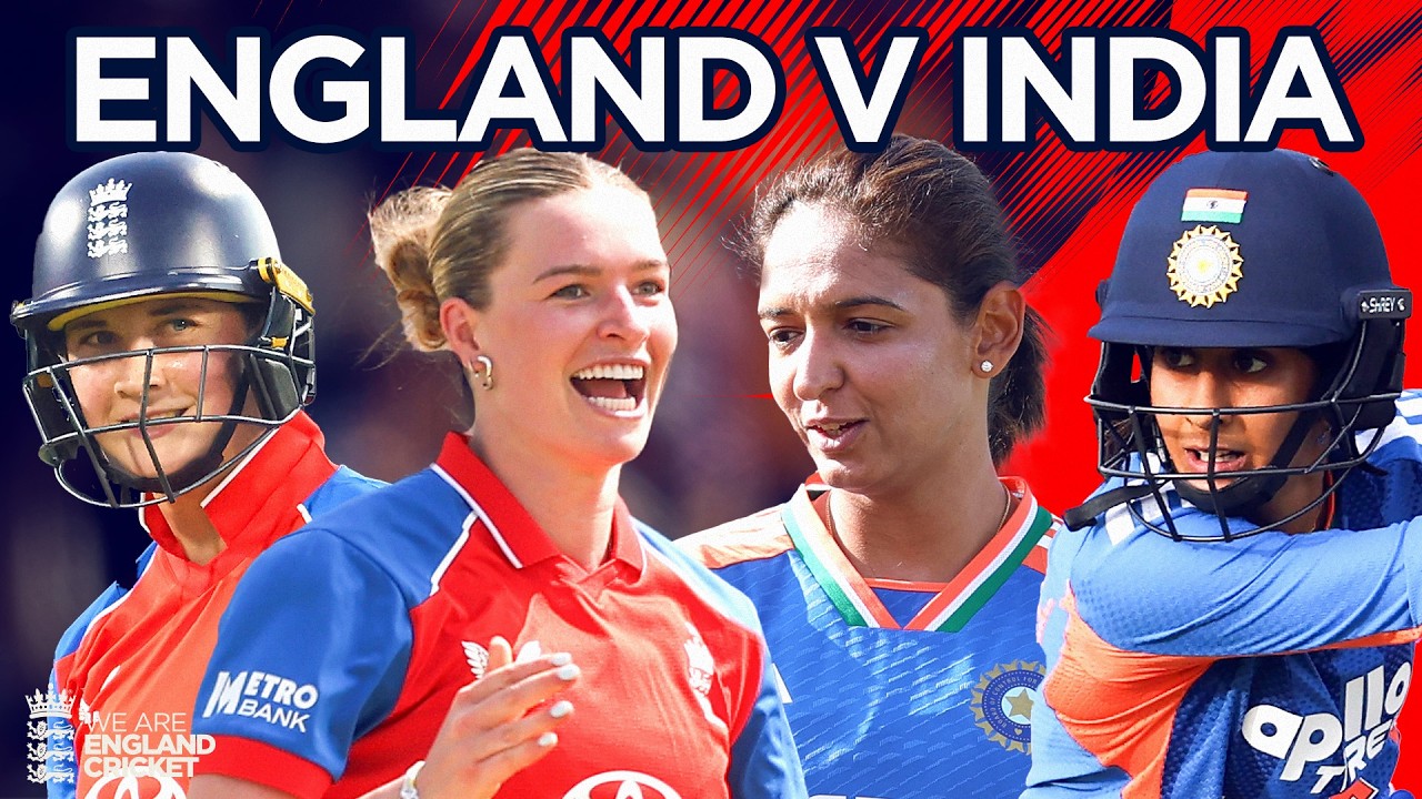💥 Capsey & Rodrigues Star With The Bat | England Women vs India