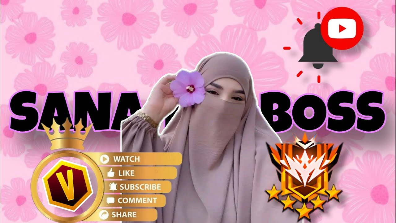 🔴 [LIVE] BR Rank Push!  SANA BOSS V Badge ID Banned 🤧😭 /PC Player 🐸