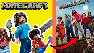 I made the Minecraft Movie Trailer but in LEGO…
