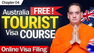 FREE Australia Tourist Visa Course | Chapter 4 | IMMI Account &amp; Online Application | Subclass 600