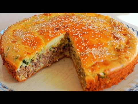 Шикарный ПИРОГ С МЯСОМ | Быстро, просто и все сыты!