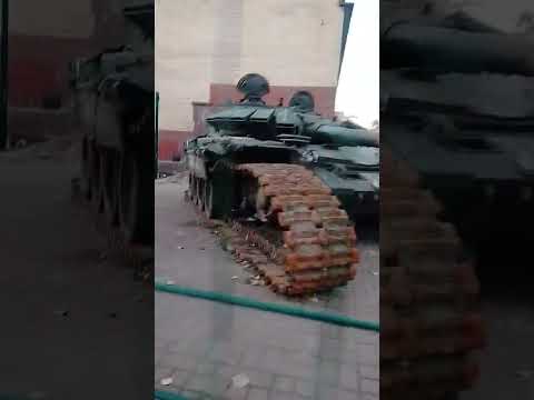 Кривой Рог Уничтожен танк т72Б3 России