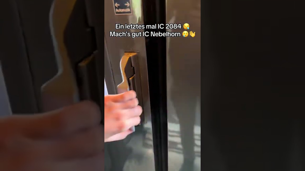 Mitfahrt im letzten IC 2084 