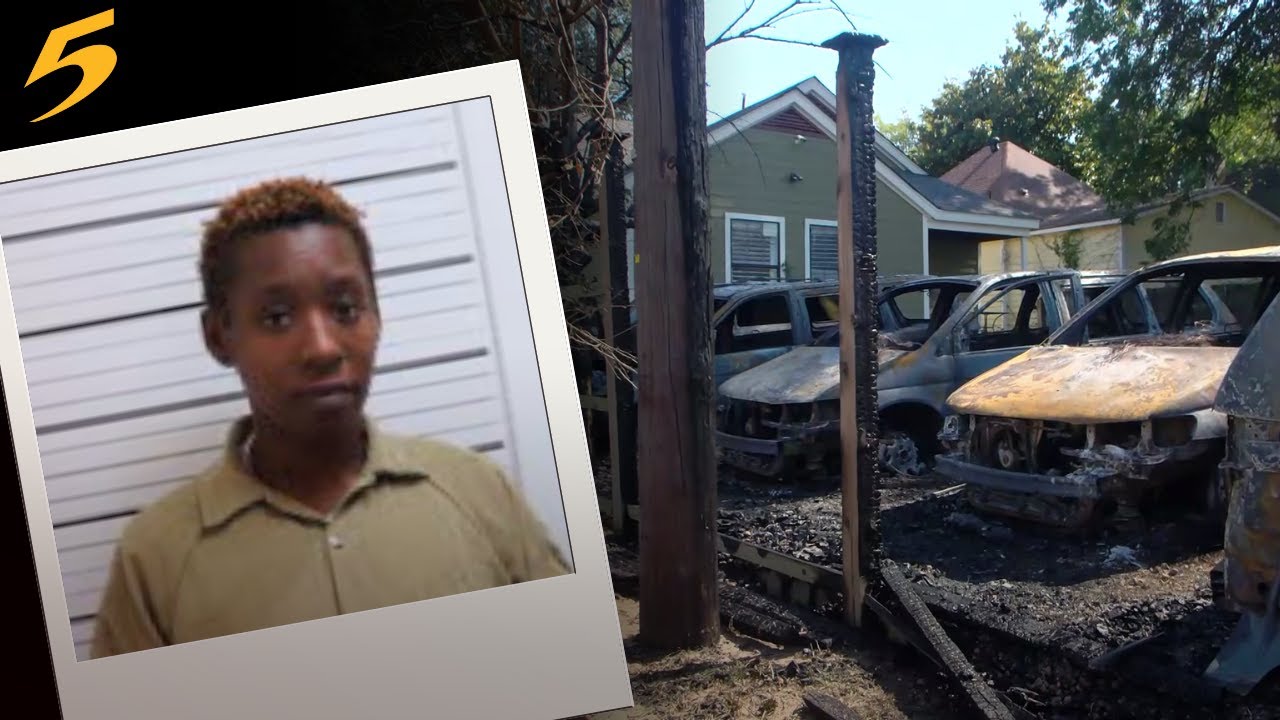 Woman accused of setting cars, objects on fire throughout Memphis - YouTube