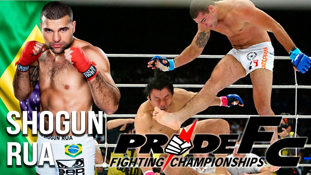 MAURICIO SHOGUN RUA Todas as Lutas no PRIDE FC JAPÃO