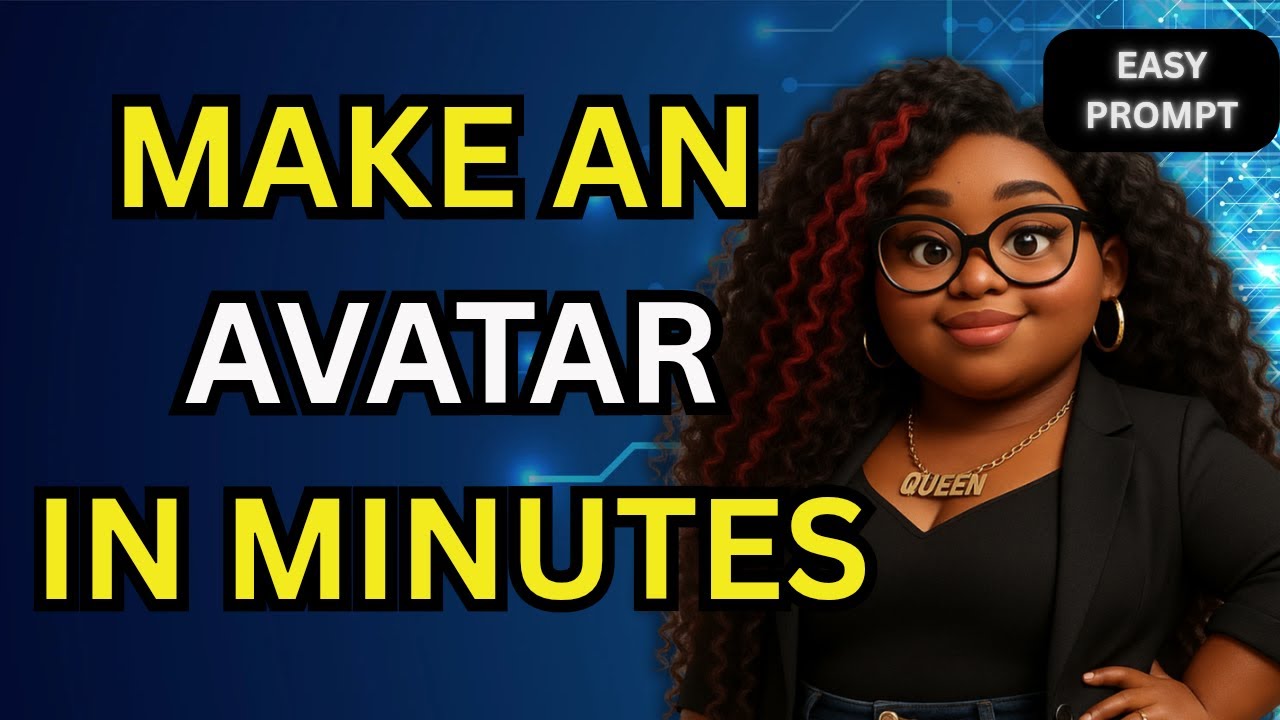 How to Create a AI Avatar (Part 1) 👑 EASY Prompt Formula - YouTube