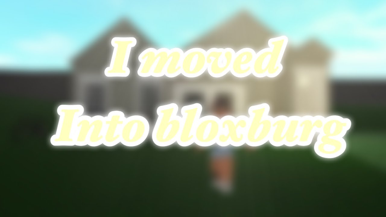 Poor teen moved in to bloxburg/rollplays