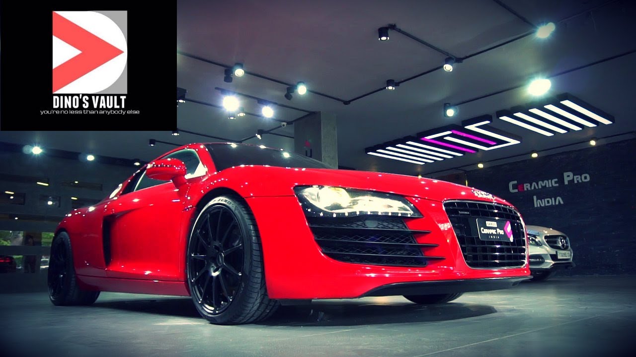 Audi R8 Supercharged Walkaround Review, Exhaust Note #Cars@Dinos