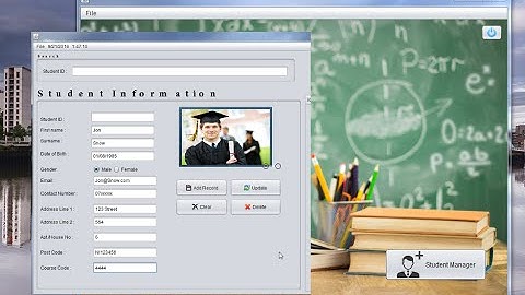 JAVA PROJECT - Student Information System Using Java Netbeans (With Source Code)