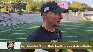 Army Football - Larry Pickett, Jr - CAMMVets Media interview with Jeff Monken