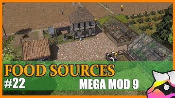 Food Sources - Banished - Mega Mod 9 - S1 E22