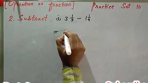 std 6th maths | operation fraction practice set10 |part 2|کسروں پر اعمال چھٹی ریاضی