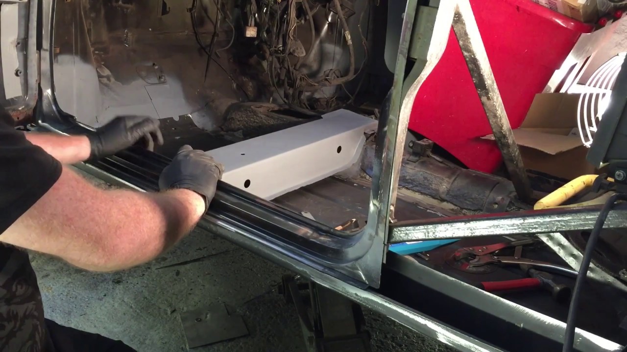 Classic Mini Restoration Floor Pan Part 29 Youtube