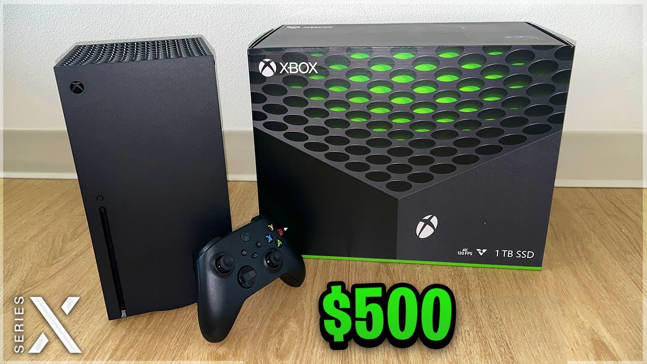 XBOX SERIES X UNBOXING 2022! 