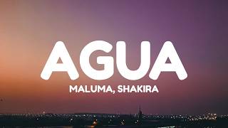 Maluma, Shakira - Agua (Letra/Lyrics)