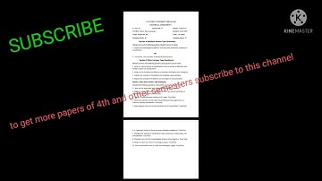 Plant systematics paper IG-4th sem cluster university srinagar.#botany #clusteruniversity #4th sem.