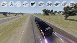 Instant 699 MPH Blast | Which BeamNG Car Survives the Farthest! #12