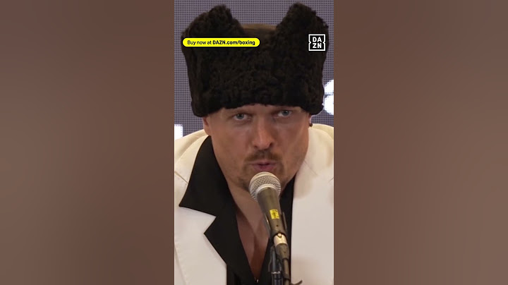 🐎 Oleksandr Usyk and Don Charles go back-and-forth #shorts