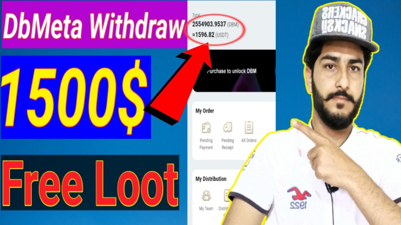 DBMeta Mining App: A Step-by-Step Guide on How to Withdraw DB Meta from Crypto Mining | Usman Jutt
