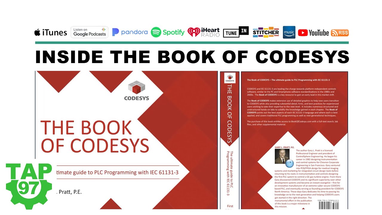 The Book Of Codesys detailed by author Gary Pratt - YouTube